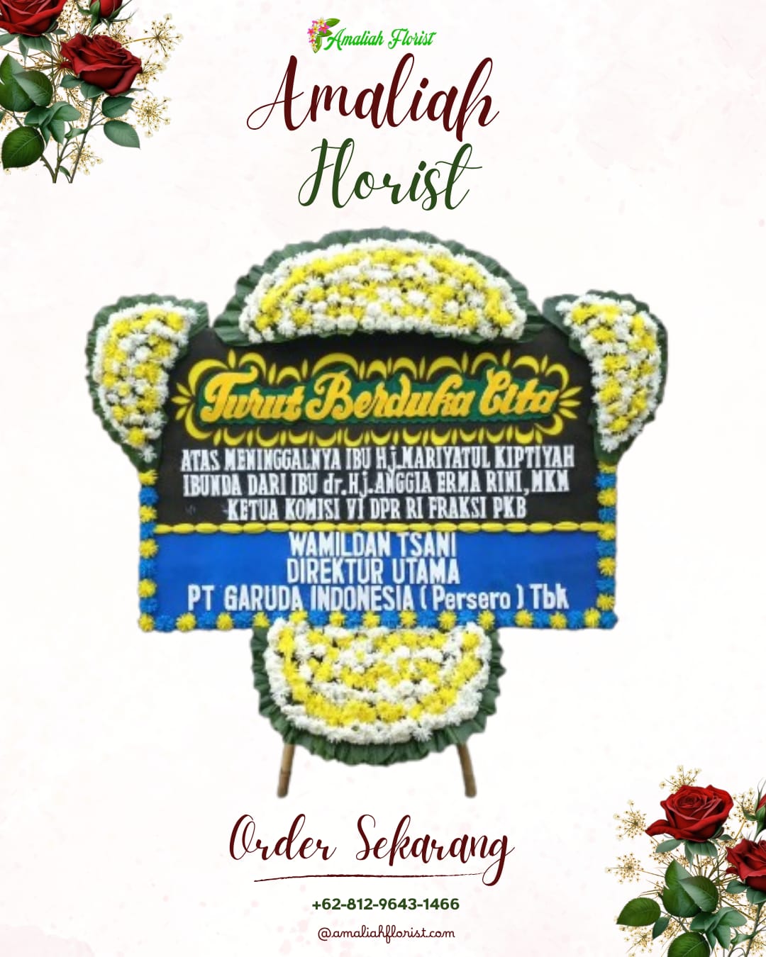 Papan Bunga Duka Jalancagak